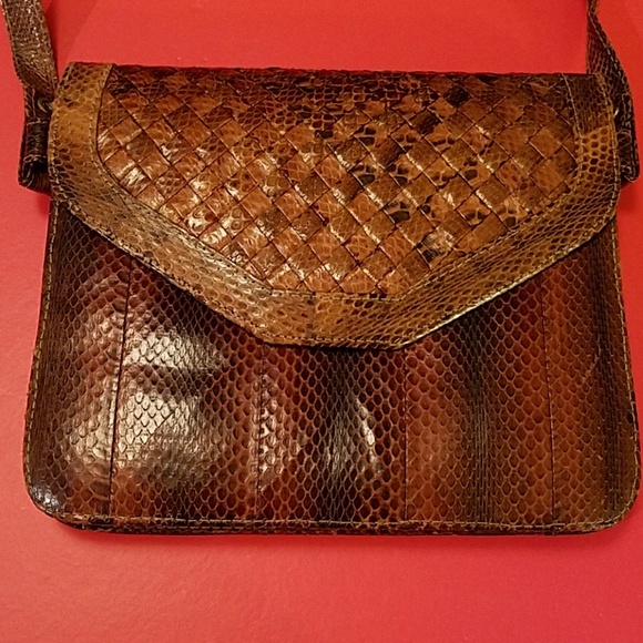 VINTAGE SNAKESKIN MINI BAG - Picture 2 of 8